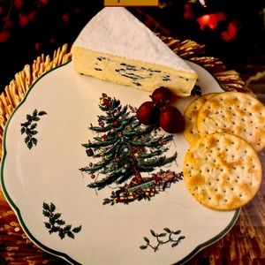 Spode- Christmas tree cheese plate Trivet